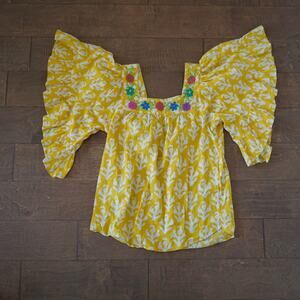 Sister Mary Boho Embroidered Bright Size Small